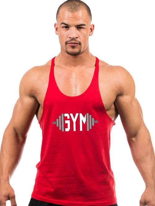 red cotton blend vest - 19858371 - Very Small Image - 1