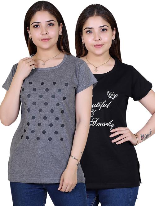 women's t-shirt combo - 19859784 - Very Small Image - 1