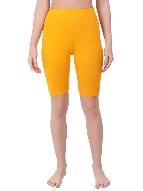 yellow cotton blend shaper thighs  - 19859990 - Very Small Image - 1