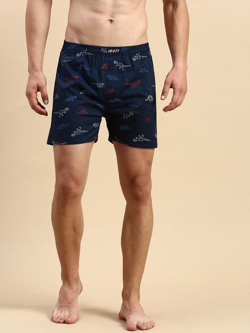 men's dinosaurs cotton boxers - 19864137 - Very Small Image - 1