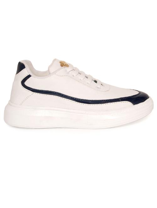 solid lace-up sneakers - 19865222 - Very Small Image - 1