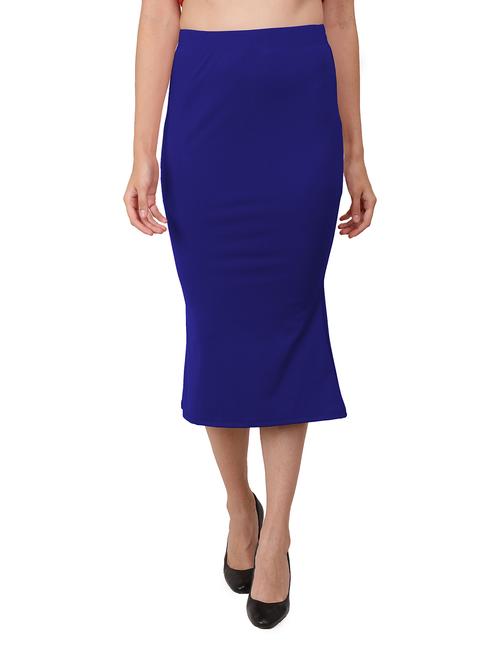 mid rise blue pencil skirt - 19865584 - Very Small Image - 1