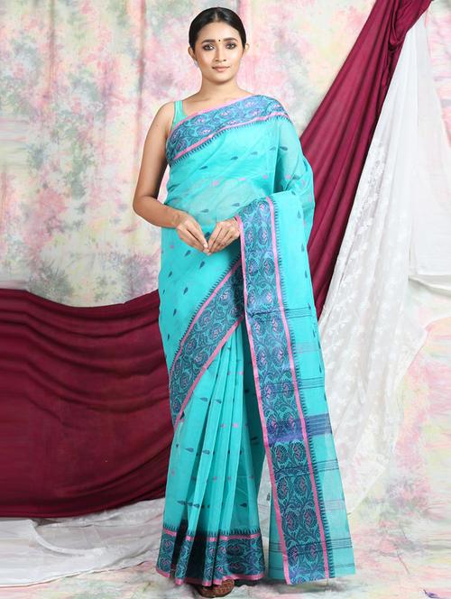 women self design woven saree - 19866056 - Very Small Image - 1