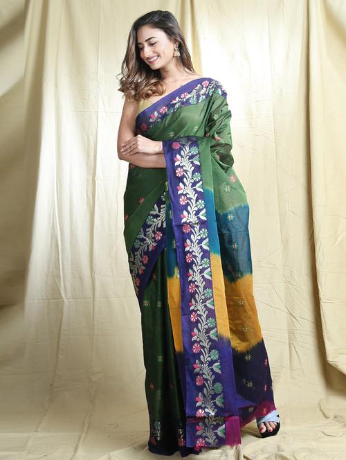 women self design woven saree - 19866352 - Very Small Image - 1