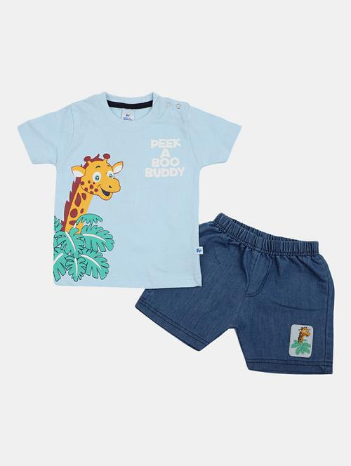 boys graphic print shorts set - 19872541 - Very Small Image - 1