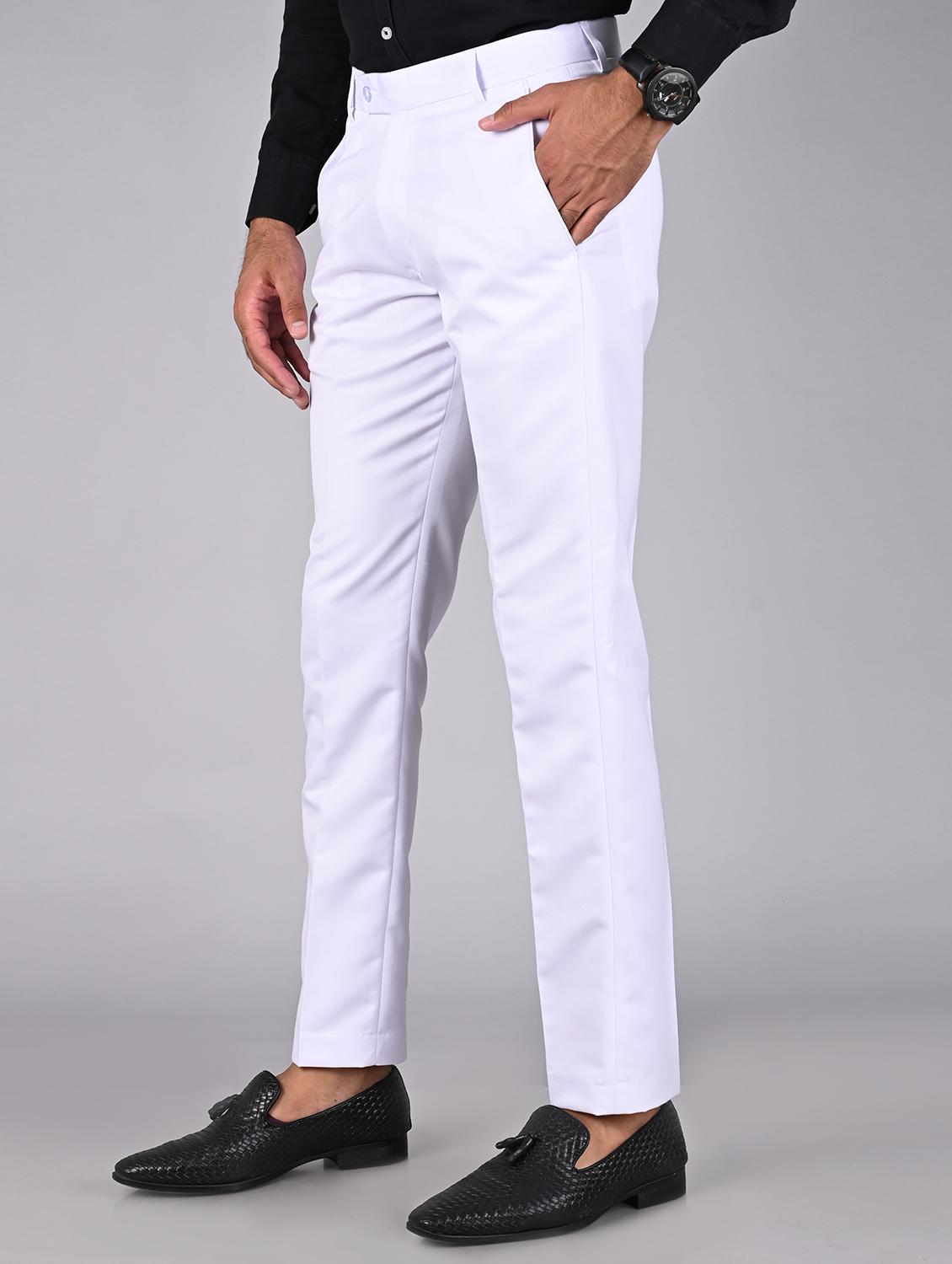 combo pack of 2 flat front trousers - 19872938 - Standard Image - 2