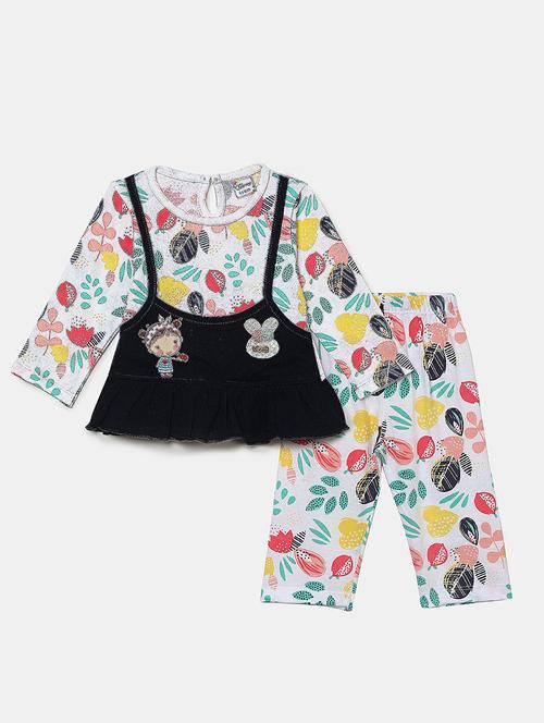 girls printed full length set - 19873029 - Very Small Image - 1