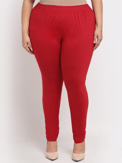 red cotton leggings - 19874854 - Very Small Image - 1