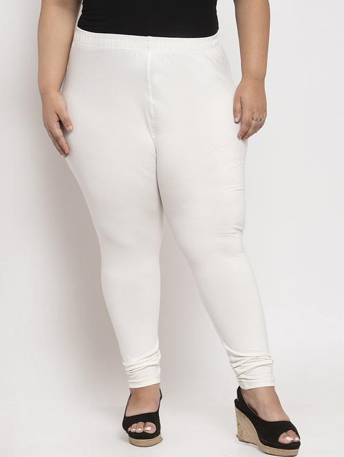 white cotton leggings - 19874856 - Very Small Image - 1