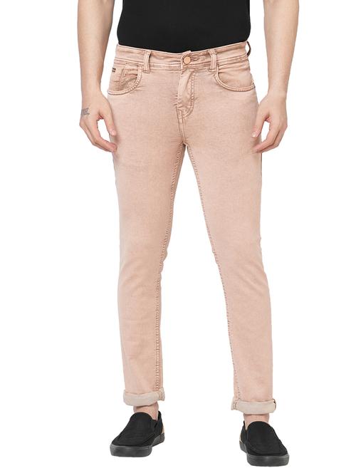 men's mid rise cotton jeans - 19877680 - Very Small Image - 1