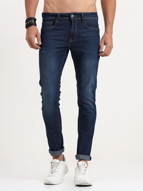 mens slim fit plain jeans - 19878624 - Very Small Image - 1