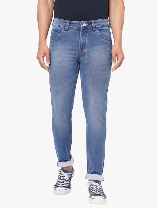 men's mid rise cotton jeans - 19878821 - Very Small Image - 1