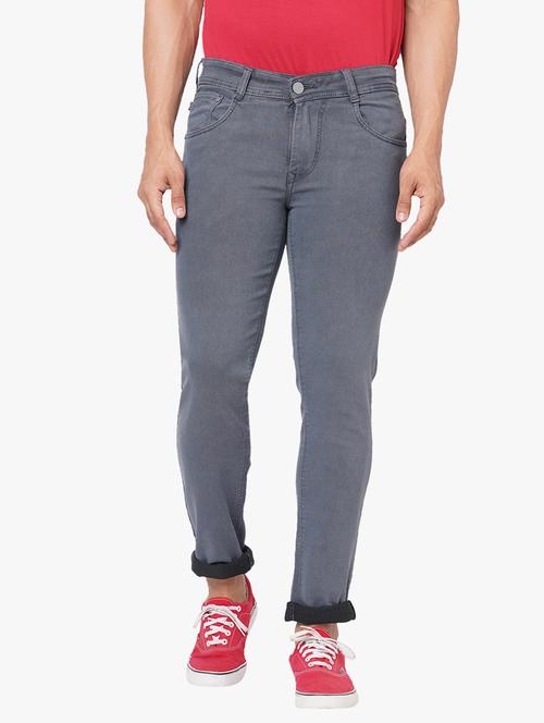 men mid rise cotton jeans - 19878856 - Very Small Image - 1