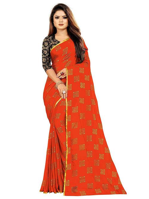 self design printed saree - 19879585 - Very Small Image - 1