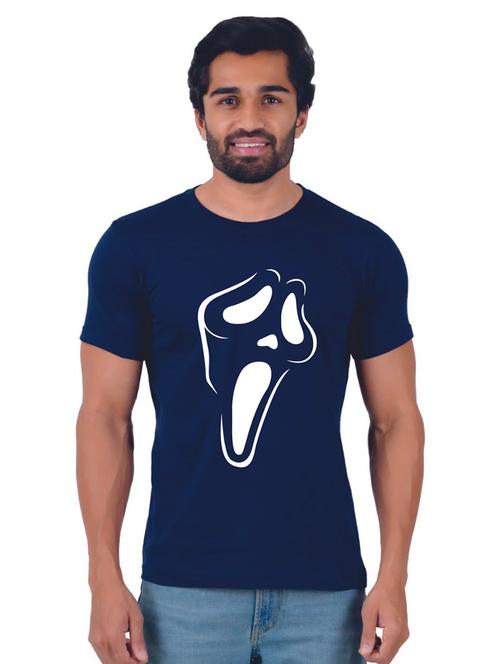 round neck printed cotton t-shirt - 19885474 - Very Small Image - 1