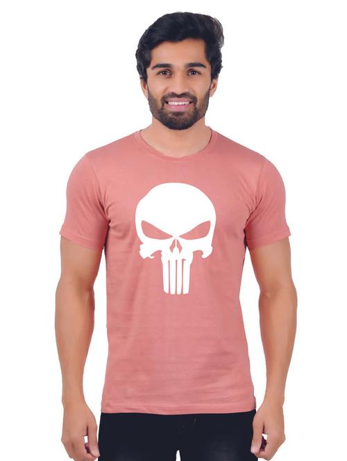 round neck printed cotton t-shirt - 19885758 - Very Small Image - 1