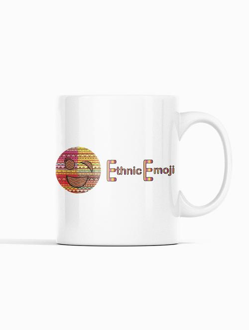 ethnic emoji with patterns - emoji printed coffee mugs for emoji lovers - 19890664 - Very Small Image - 1