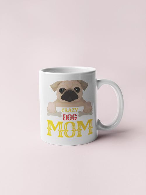 crazy dog mom-printed coffee mugs for pet lovers - 19890746 - Very Small Image - 1