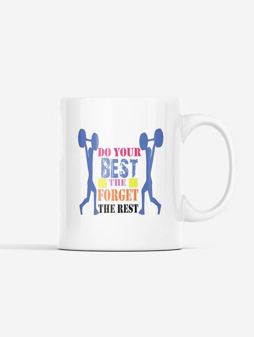 do your best and forget the rest - printed coffee mugs for gym lovers - 19890998 - Very Small Image - 1