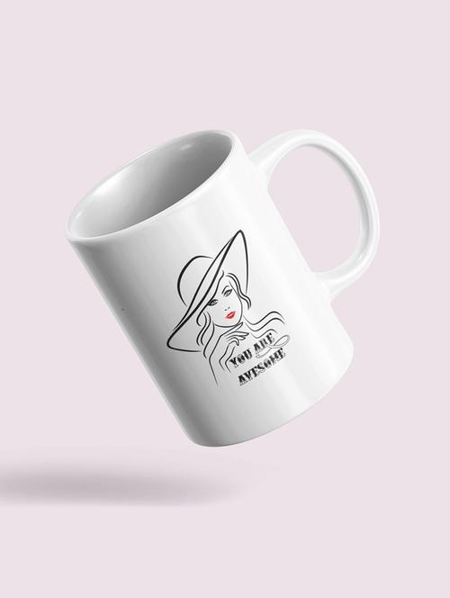 you are awsome- designable printed coffee mugs - 19891235 - Very Small Image - 1