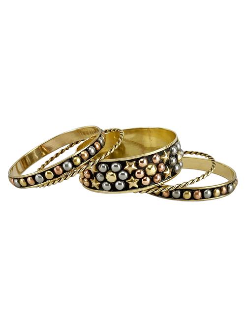 czfashions mottled embellished bangles set - 19892474 - Very Small Image - 1