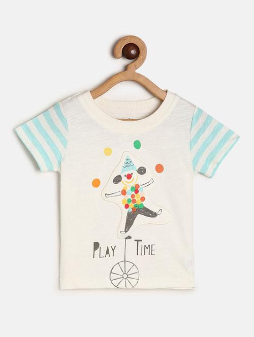boys printed cotton t-shirt  - 19895207 - Very Small Image - 1