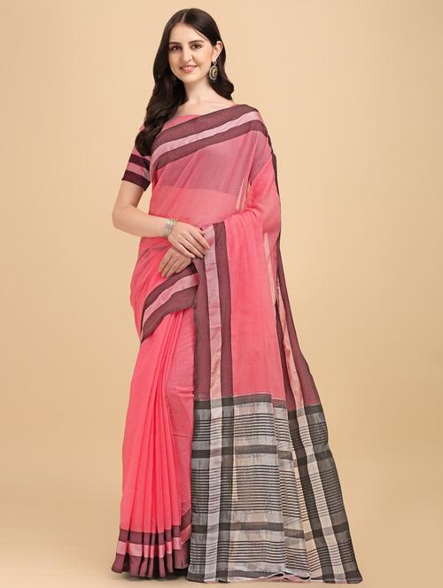 self design woven saree - 19900226 - Very Small Image - 1