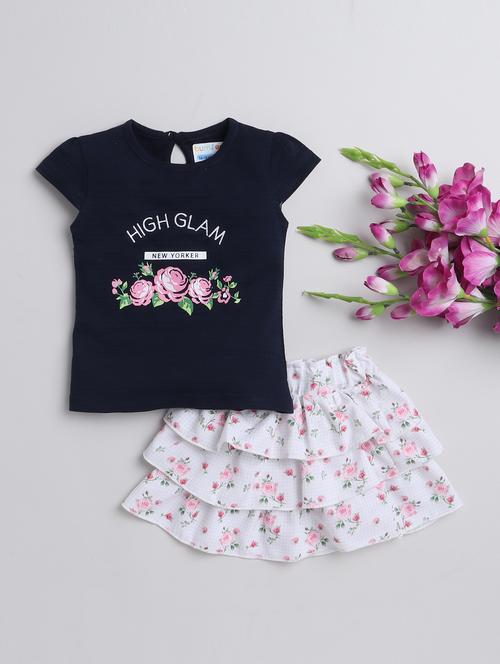 printed cotton skirt top  - 19900960 - Very Small Image - 1