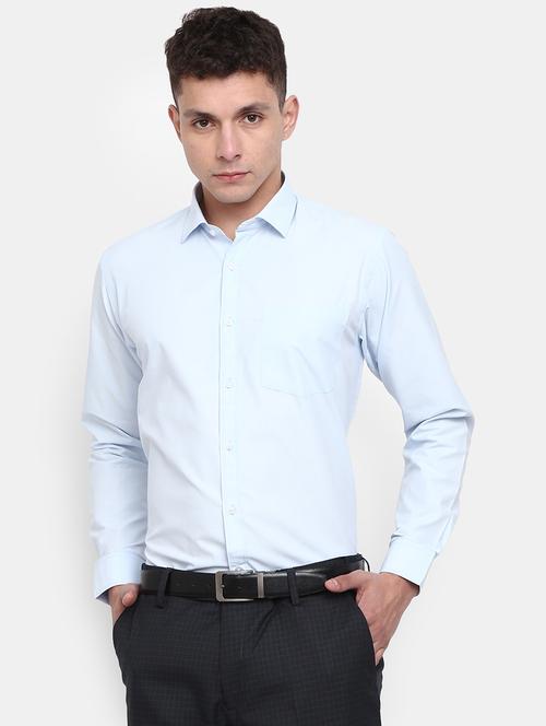 mens solids formal shirt - 19906130 - Very Small Image - 1