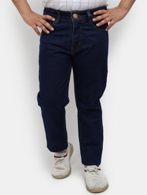 boy's plain slim fit jeans - 19908390 - Very Small Image - 1