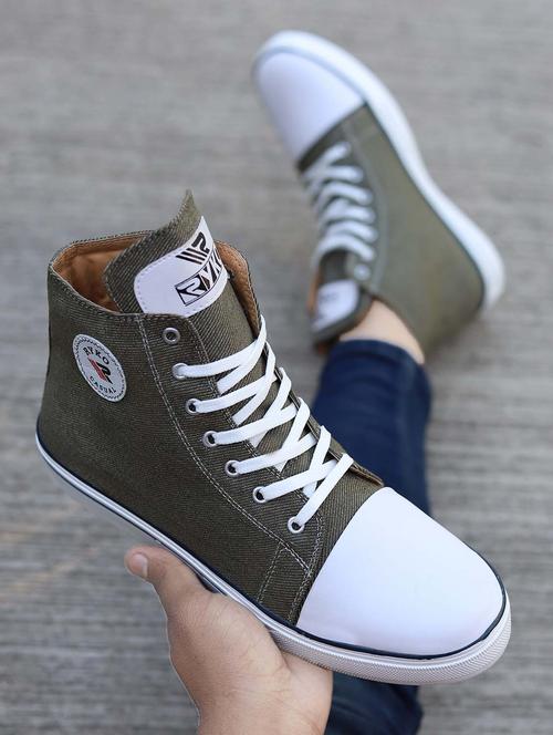 grey solid lace up sneakers - 19909646 - Very Small Image - 1