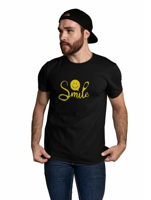 round neck chest printed regular t-shirt - 19909764 - Very Small Image - 1