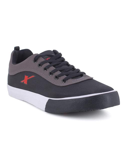 black solid lace up sneaker - 19910902 - Very Small Image - 1