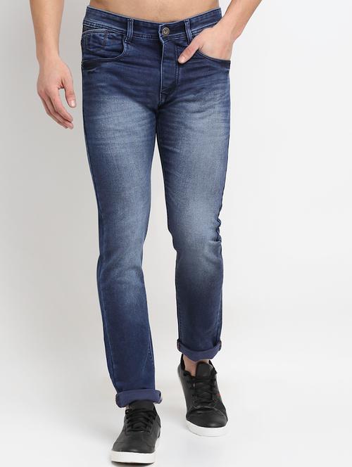 mens slim fit plain jeans - 19911431 - Very Small Image - 1