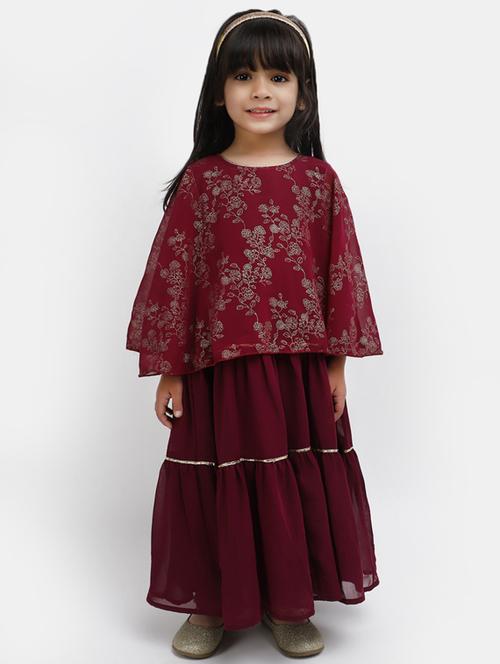 round neck red printed lehenga choli - 19912845 - Very Small Image - 1