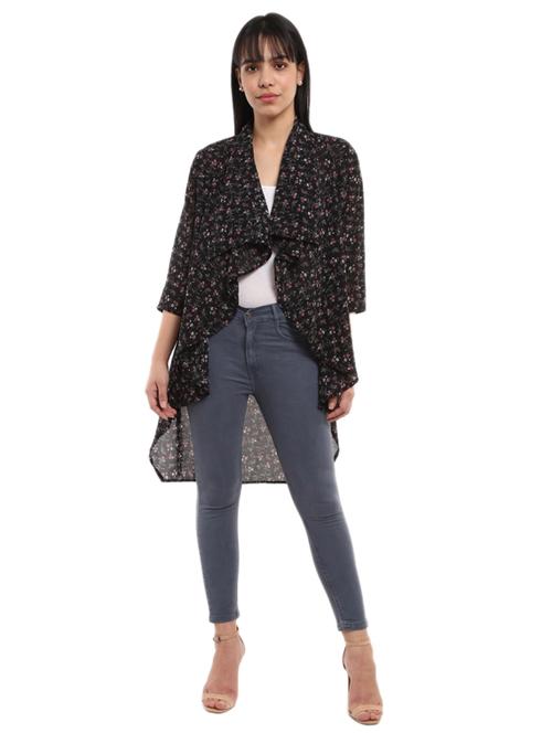 women florals printed regural shrugs - 19913067 - Very Small Image - 1