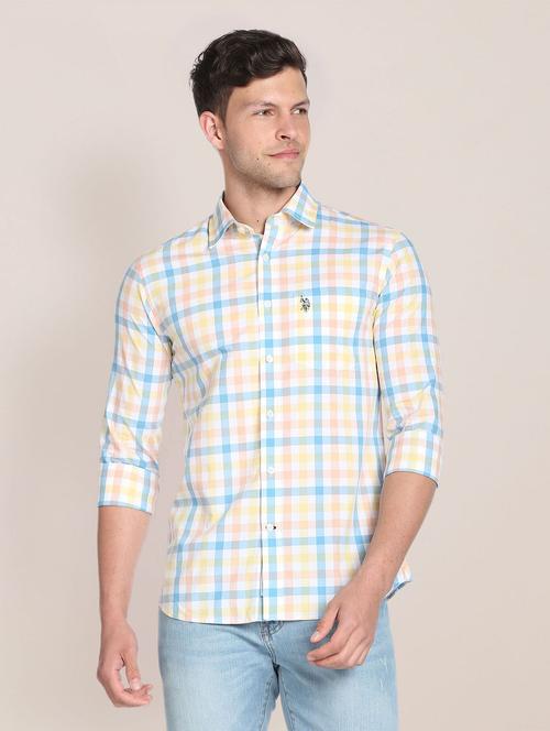 white cotton casual shirt - 19913540 - Very Small Image - 1