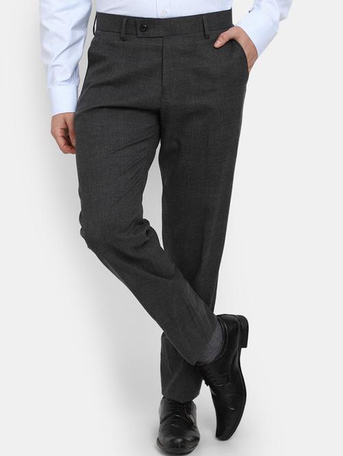 men flat front formal trouser - 19914275 - Very Small Image - 1