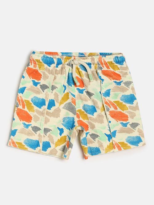 mini klub boys cotton shorts - 19915746 - Very Small Image - 1