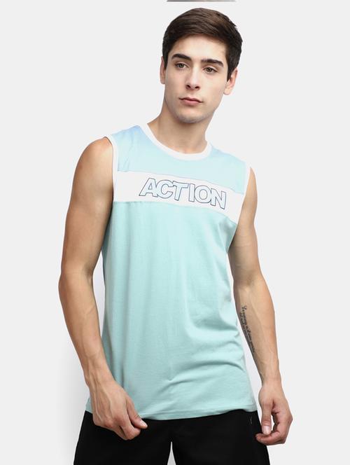 blue cotton vest - 19915939 - Very Small Image - 1