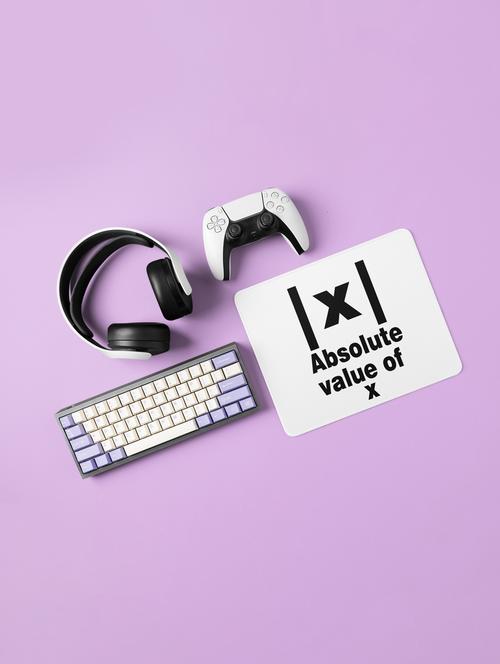 absolute value of x ixi - printed mousepads for mathematics lovers(20cm x 18cm) - 19918915 - Very Small Image - 1