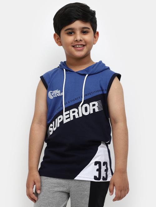 boys printed cotton vest - 19919443 - Very Small Image - 1