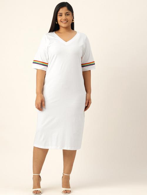 women's  striped dress - 19919639 - Very Small Image - 1