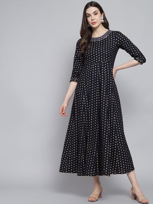 women's flared kurta - 19926692 - Very Small Image - 1