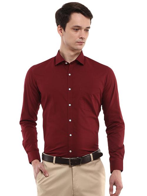 v-mart men solid formal shirt - 19937122 - Very Small Image - 1