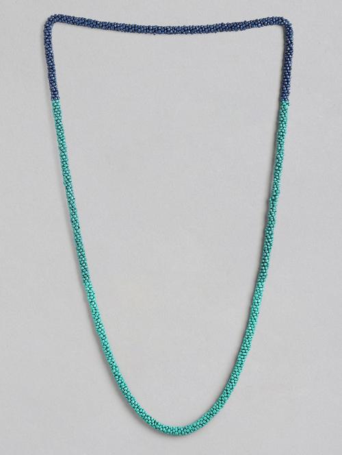 blue beads chain necklace - 19938906 - Very Small Image - 1
