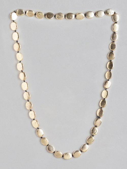 gold metal chain necklace - 19938907 - Very Small Image - 1