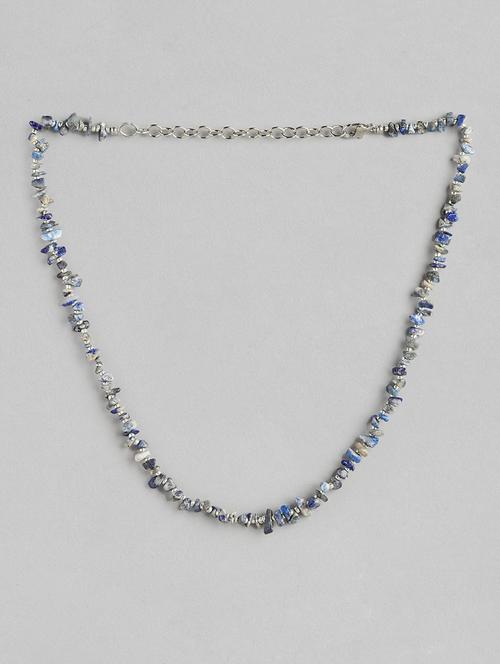 blue metal chain necklace - 19938932 - Very Small Image - 1