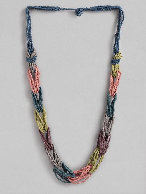multi colored metal chain necklace - 19938966 - Very Small Image - 1