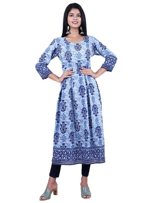 women's flared kurta - 19944744 - Very Small Image - 1